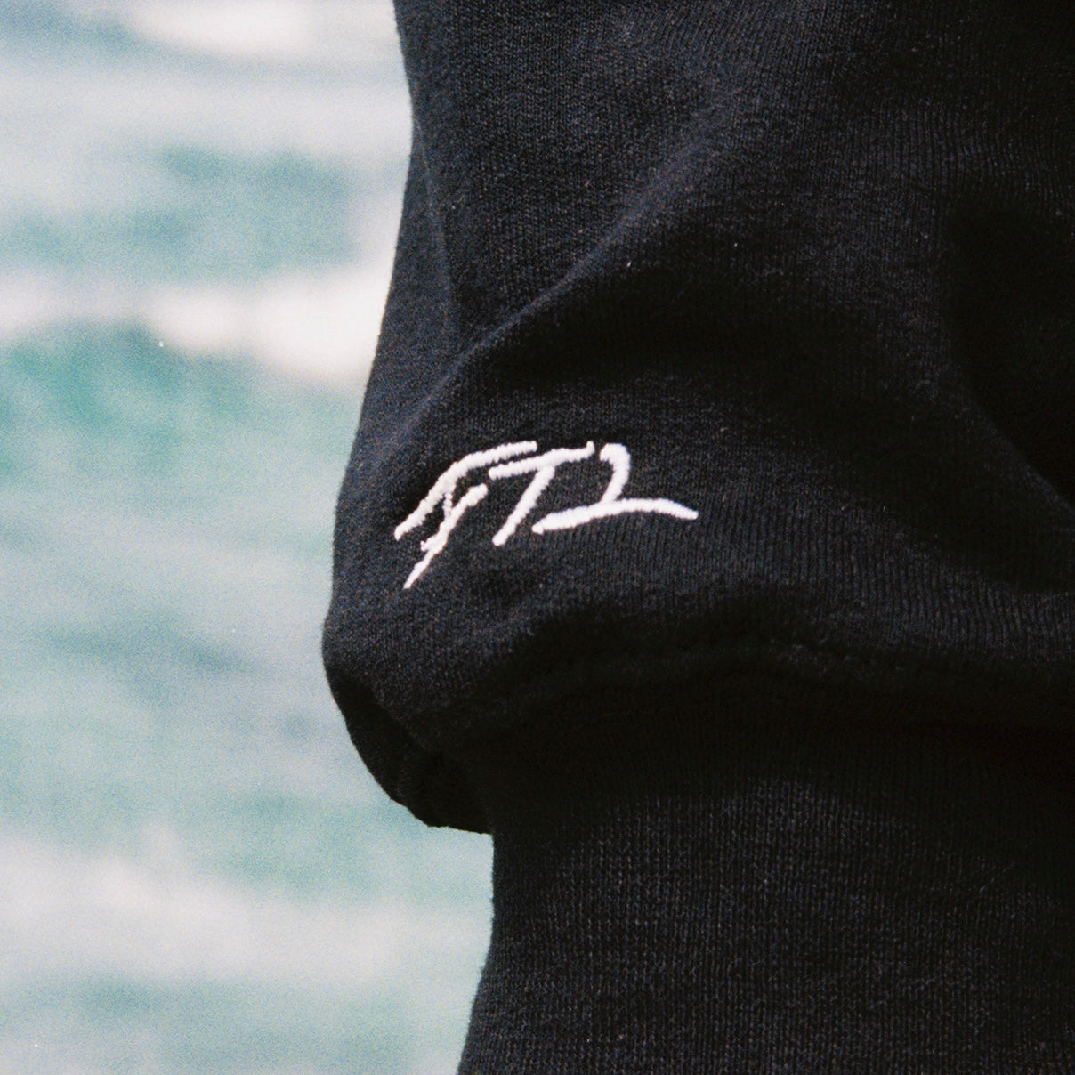 FTL Embroidered Hoodie | Black