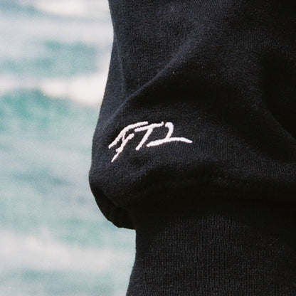 FTL Embroidered Hoodie | Black