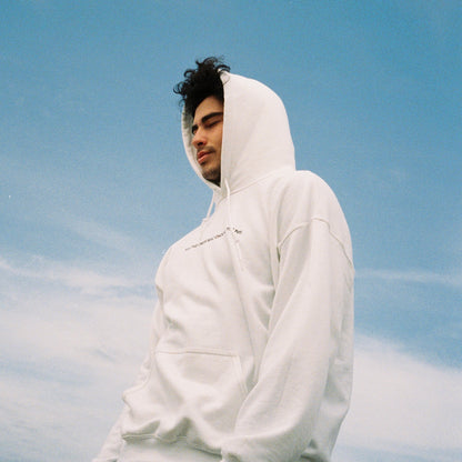 FTL Embroidered Hoodie | White